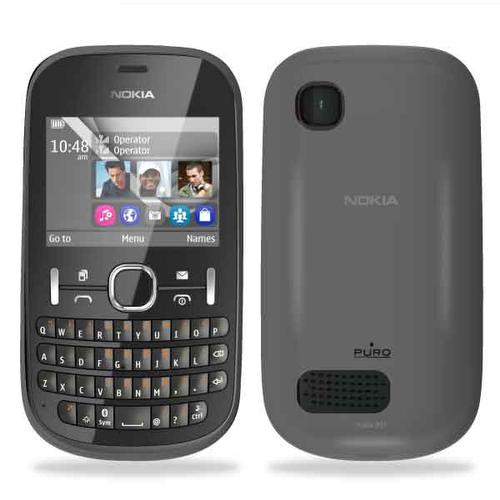 Foto Carcasa de silicona Nokia Asha 201