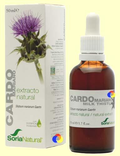 Foto Cardo Mariano - Extracto de Glicerina Vegetal - Soria Natural - 50 ml