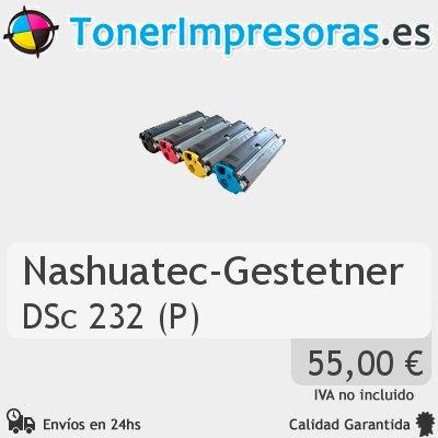 Foto Cartuchos Toner Compatible Nashuatec/gestetner Dsc 232 (p) Magenta ...