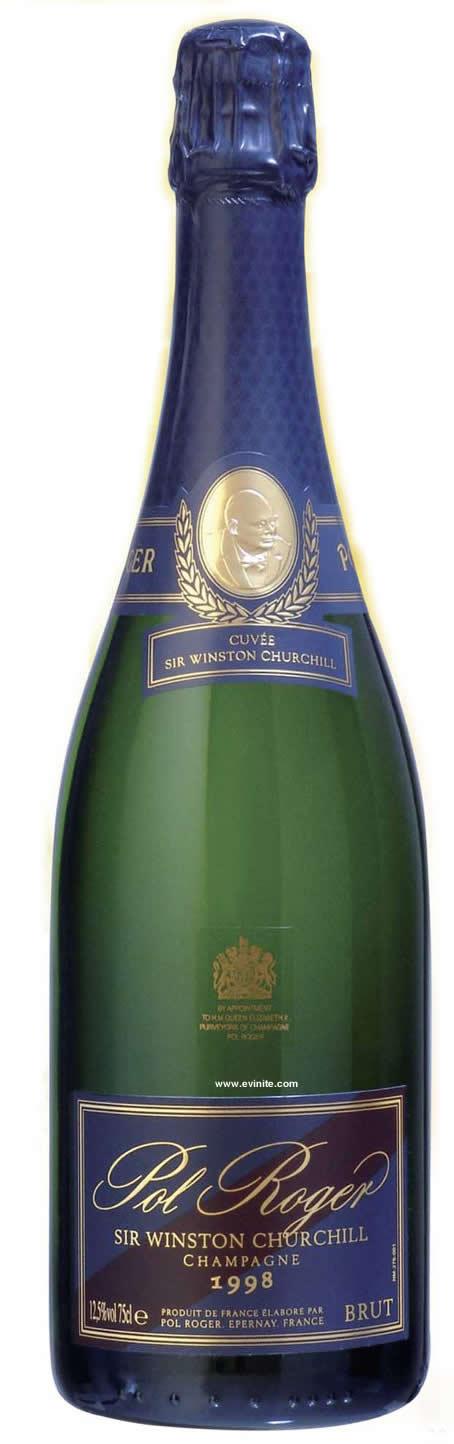 Foto Champagne Pol Roger Cuvée Churchill Coffret 1998