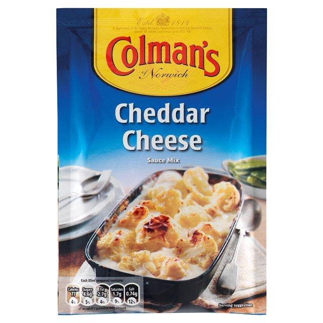 Foto Colmans Cheddar Cheese Sauce Mix