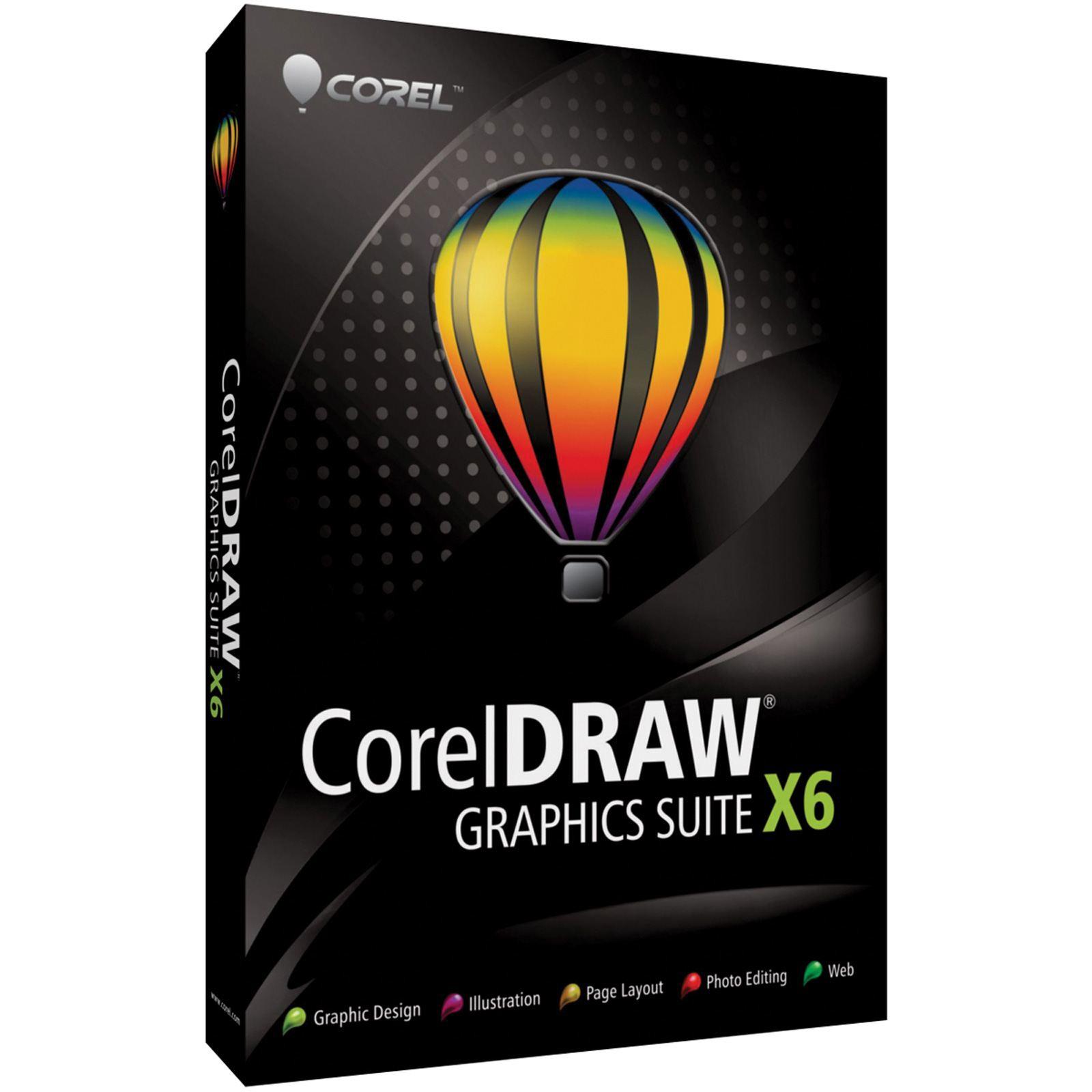 Foto Corel coreldraw graphics suite x6, lmp, ml