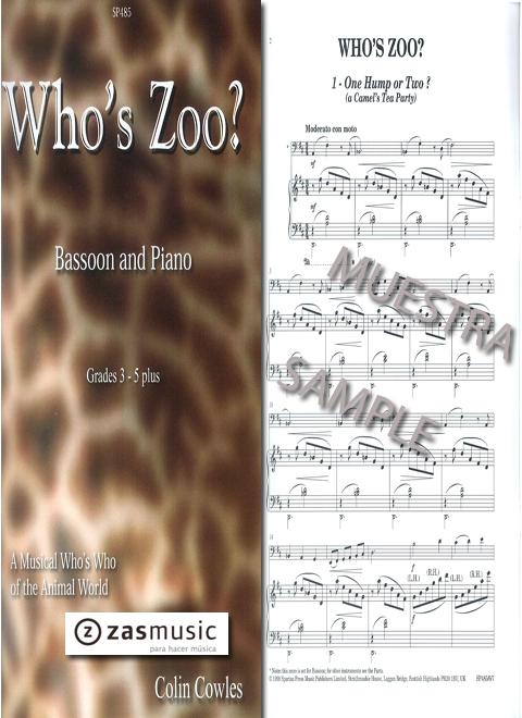 Foto cowles, colin: who´s zoo? a musical who´s who of the animal