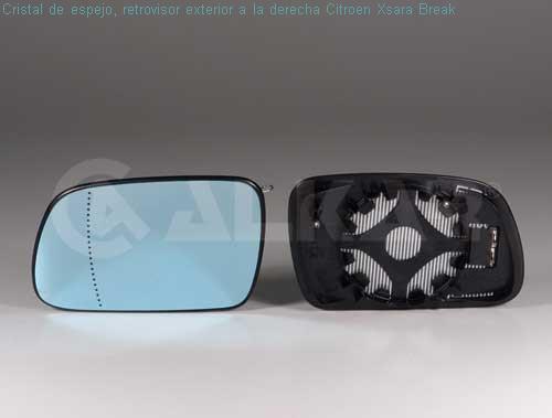 Foto Cristal de espejo, retrovisor exterior a la derecha Citroen Xsara Break