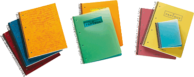 Foto Cuaderno amarillo A5 160 hojas Unipapel (paquete de 5 unidades)