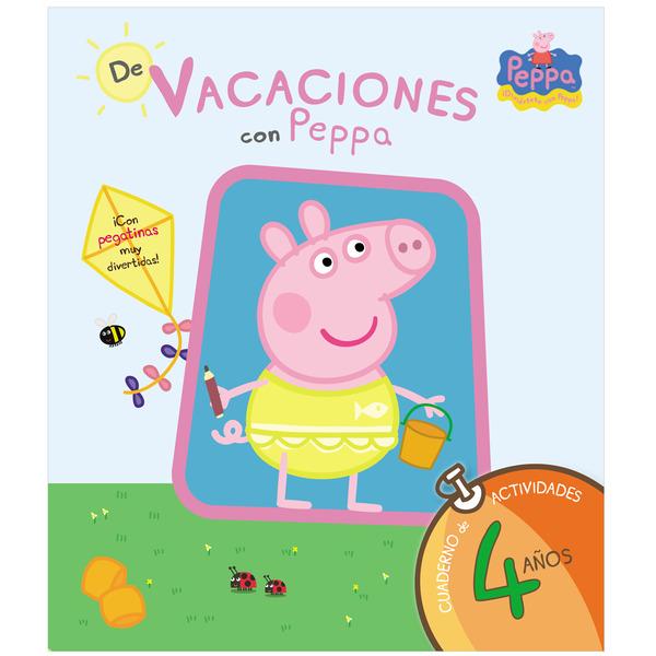 Foto Cuaderno de vacaciones. De vacaciones con Peppa Pig. 4 años. Educación Infantil