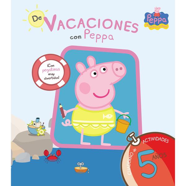 Foto Cuaderno de vacaciones. De vacaciones con Peppa Pig. 5 años. Educación Infantil
