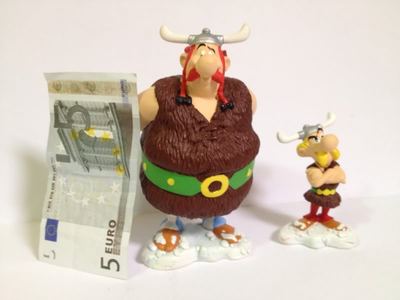 Foto De Plastoy  Asterix Y Obelix  Figuras De Resina De Gran Tamaño