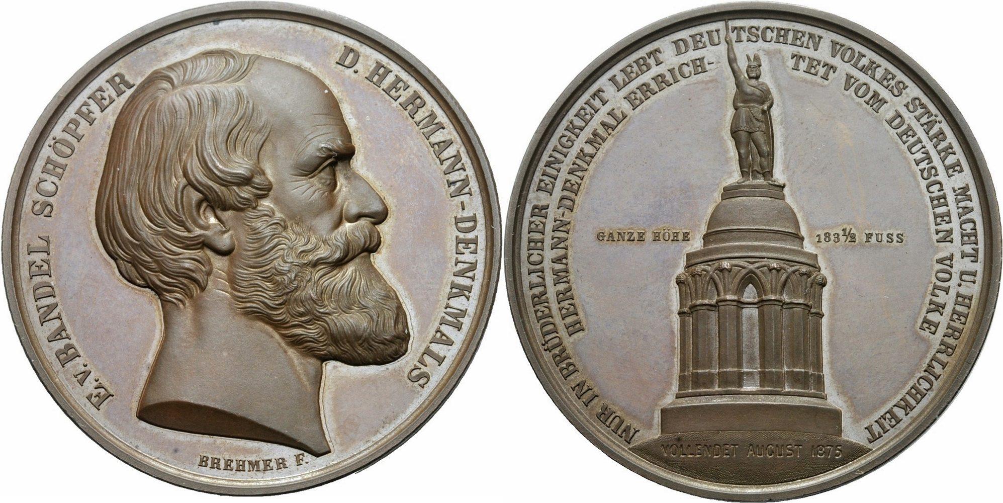 Foto Deutsches Kaiserreich Medaille 1875