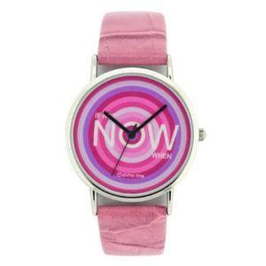 Foto Devine Time If Not Now When Pink Dial Watch