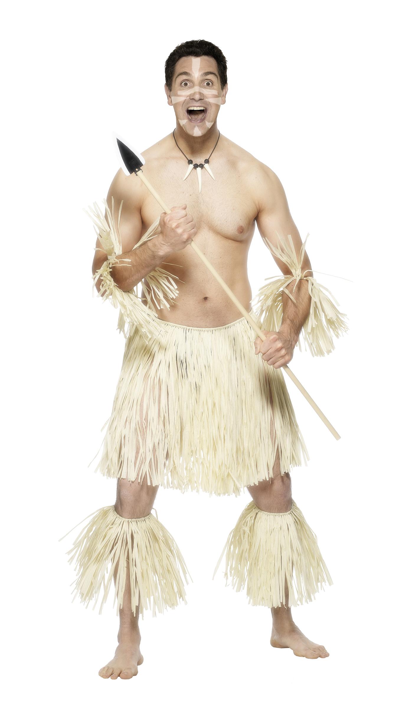 Foto Disfraz de guerrero zulú para hombre