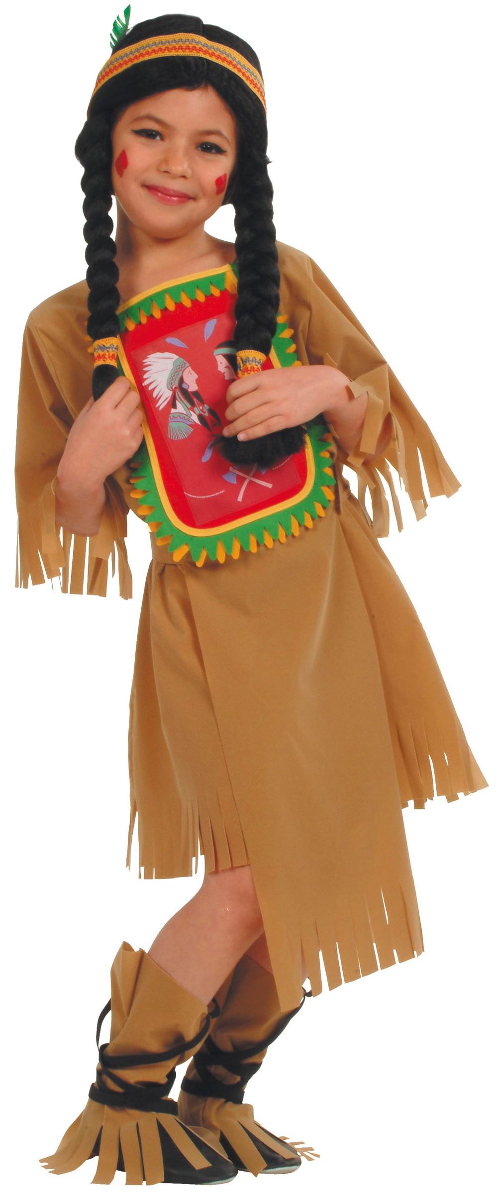 Foto Disfraz de india sioux para niña