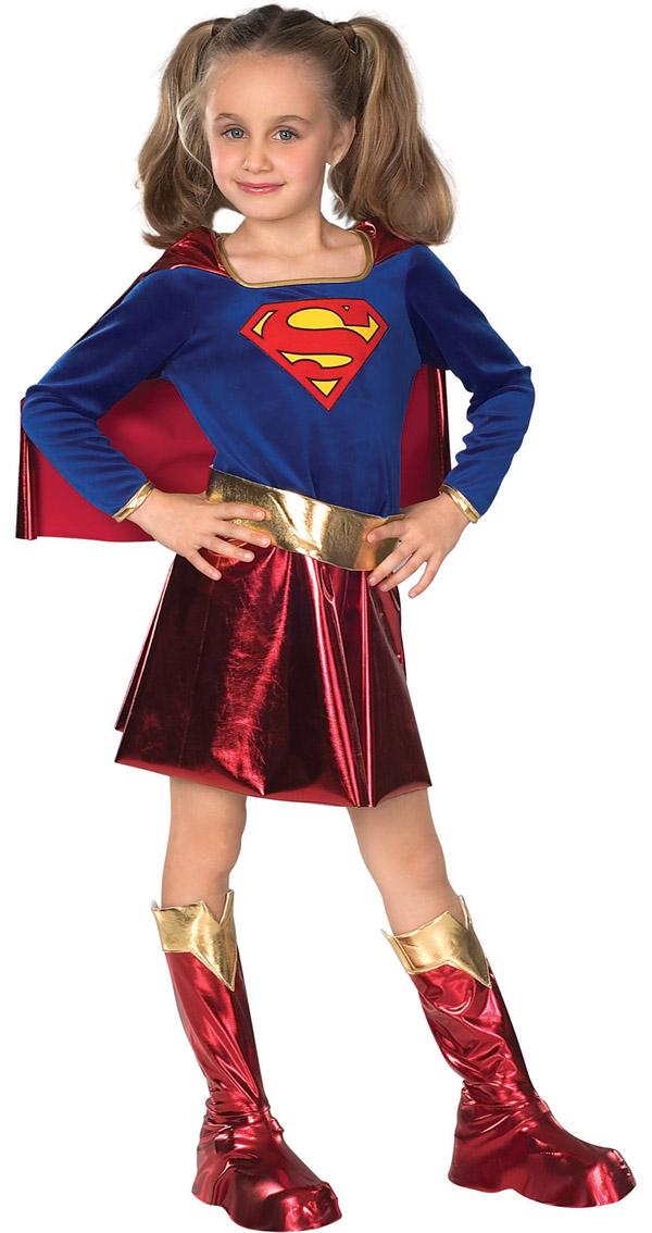Foto Disfraz de Supergirl TM para niña