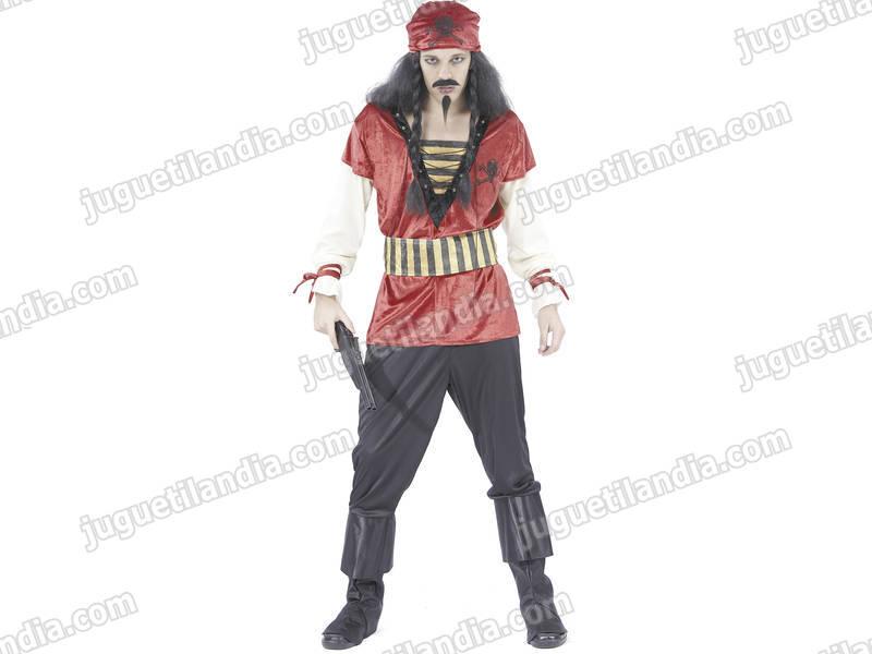 Foto Disfraz pirata hombre talla xl