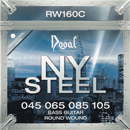 Foto Dogal RW160C NYSTEEL Bass Nickel-plated Steel Roundwound