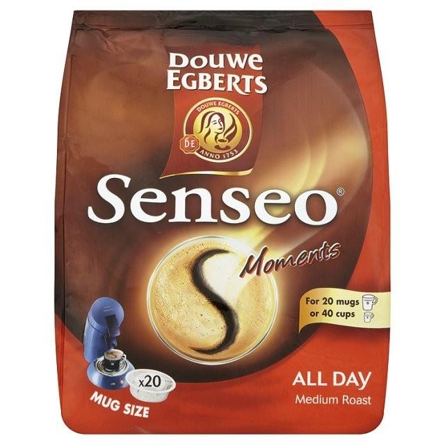 Foto Douwe Egberts Senseo Classic Medium Roast 20 Mug Size Pods