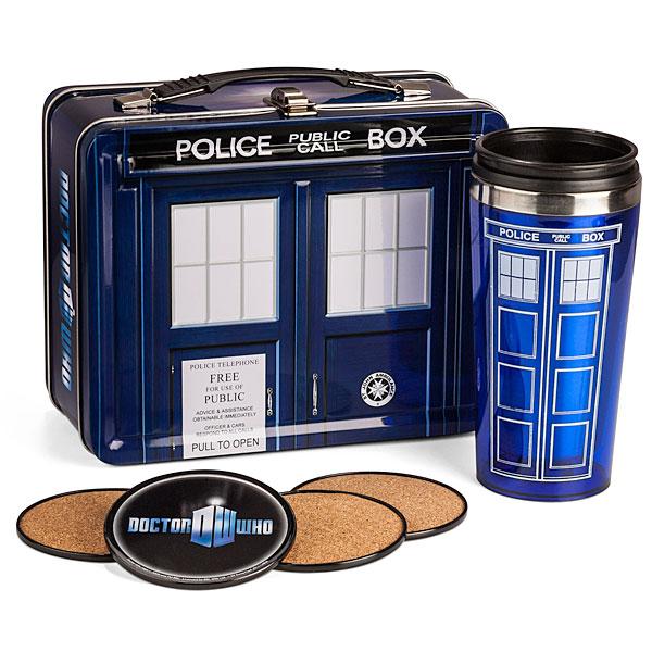 Foto Dr Who Lunch Box Limited Edition con termo y posavasos
