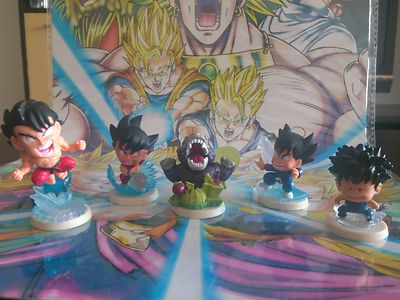 Foto Dragon Ball Z Son Goku Attacks And Forms Action Figure Gashapon Precio Unidad