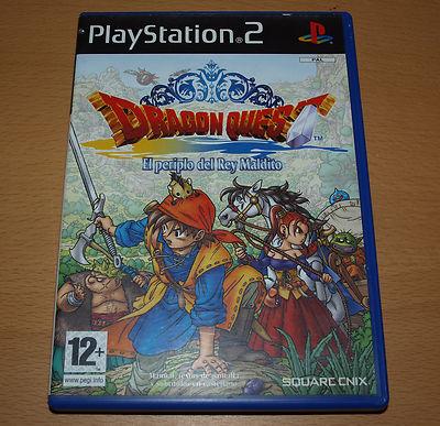 Foto Dragon Quest Viii 8 - Square Enix Ps2 - Rpg Pal Esaña Clásico Indispensable