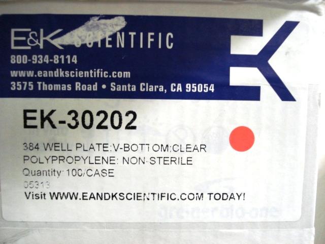 Foto E And K Scientific - 384 well plate v non - Features:, Material: Po...