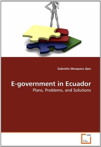Foto E-Government in Ecuador: Plans, Problems, and Solutions