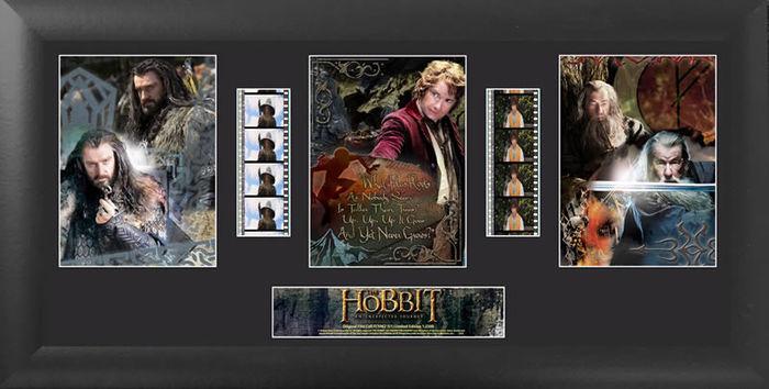 Foto El Hobbit Un Viaje Inesperado Recortes De Carrete En Caja De Madera Tr