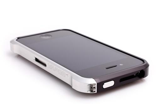 Foto Element Case Vapor 4 Metal Case for iPhone 4 4S Black/Silver