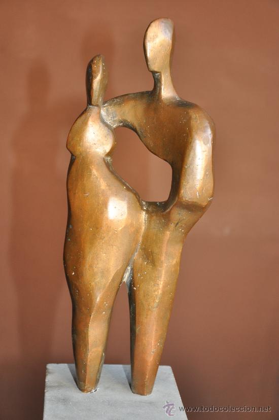 Foto elena laveron escultura de bronce firmada y numerada artista d
