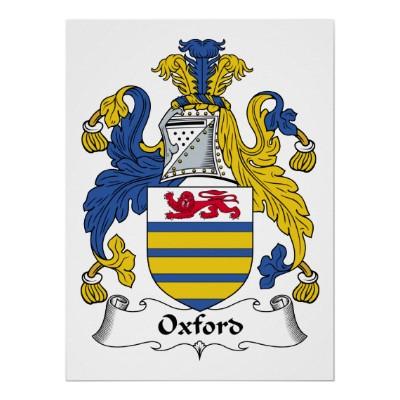 Foto Escudo de la familia de Oxford Impresiones