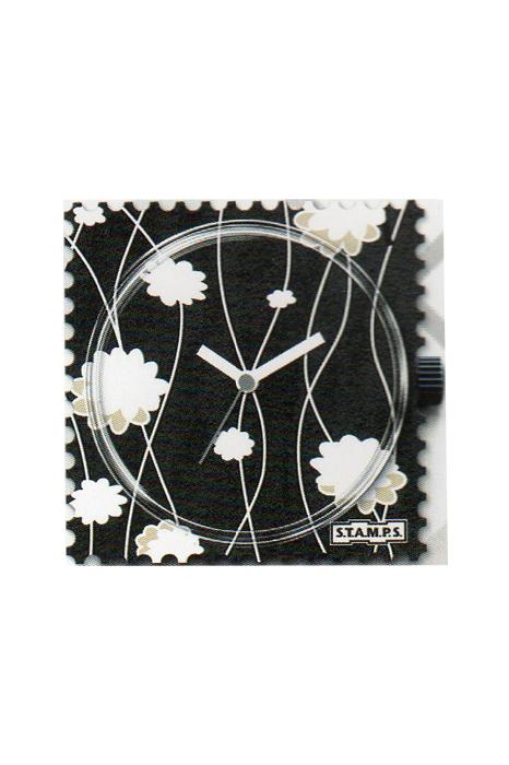 Foto Esfera reloj flores blancas 'Moonflower' STAMPS
