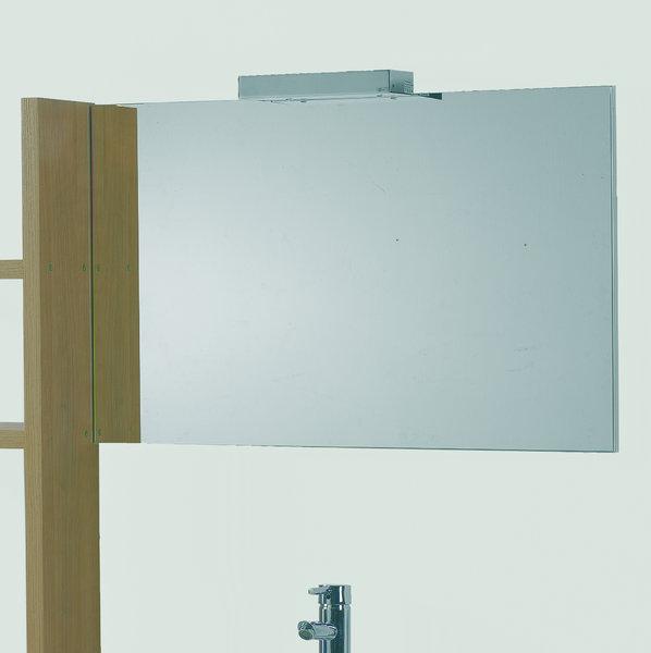Foto Espejo con Aplique Halógeno Incluido 86x55 cm. Roble Falster