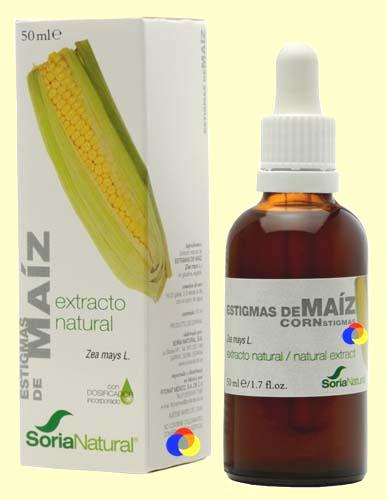 Foto Estigmas de Maíz - Extracto de Glicerina Vegetal - Soria Natural - 50 ml