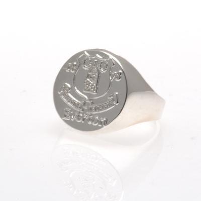 Foto Everton Silver Plated Crest Ring L