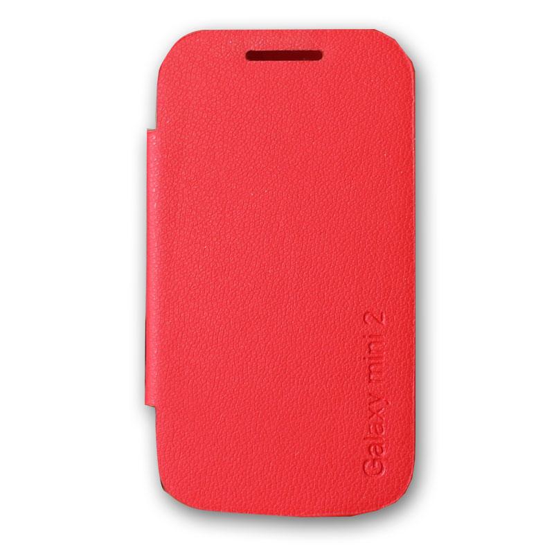 Foto Flip Cover Galaxy Mini 2 - Rojo