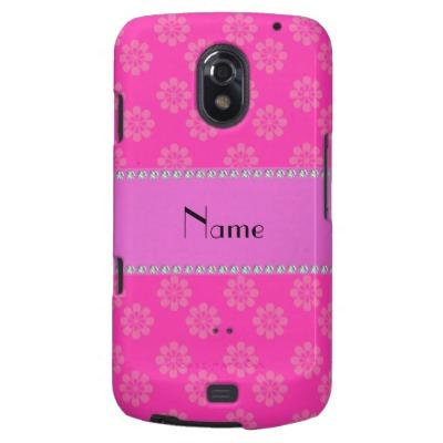 Foto Flores rosadas conocidas personalizadas Samsung Galaxy Nexus Carcasas