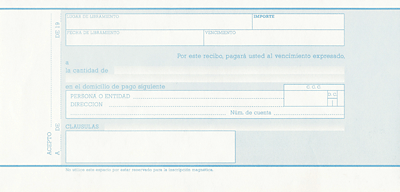 Foto Formularios en papel continuo Fabrisa de 240 mm. x 4