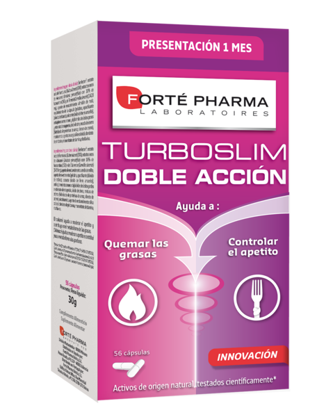 Foto Forte Pharma Turboslim doble acción 56caps