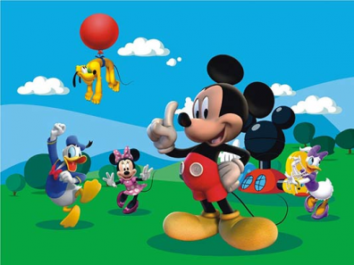 Foto Fotomural infantil Mickey Mouse y sus amigos