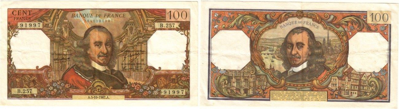 Foto France 100 francs 5 10 1967