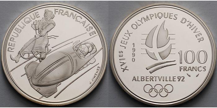 Foto Frankreich 100 Franc 1990
