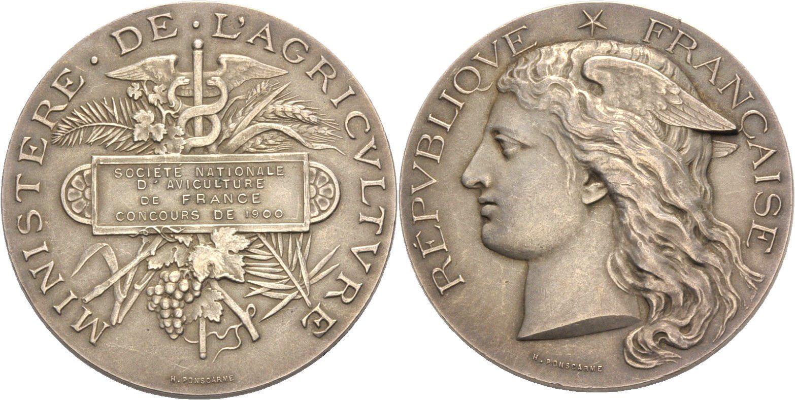 Foto Frankreich, Medaille 1900