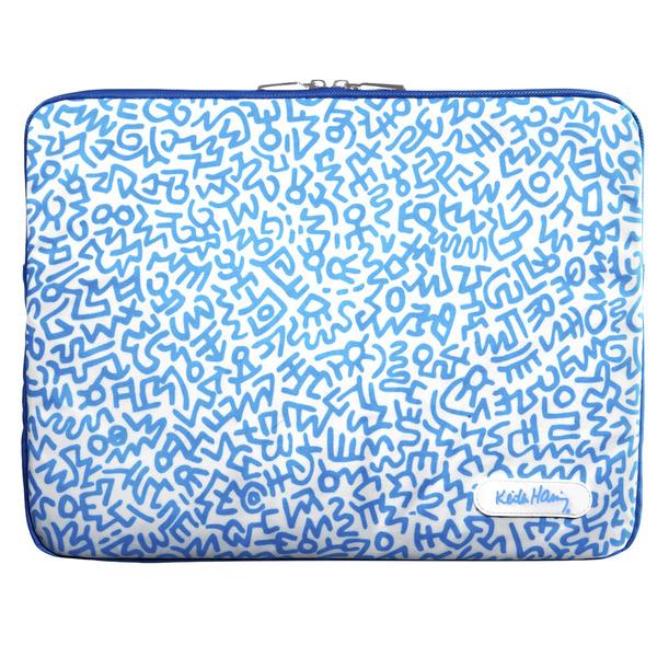 Foto Funda Case Scenario Keith Haring para MacBook Pro 13'' azul