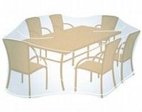 Foto Funda cubre mesa rectangular oval l campingaz 100x280x200cm