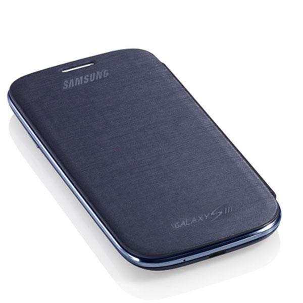Foto Funda de metal azul para Samsung Galaxy S III