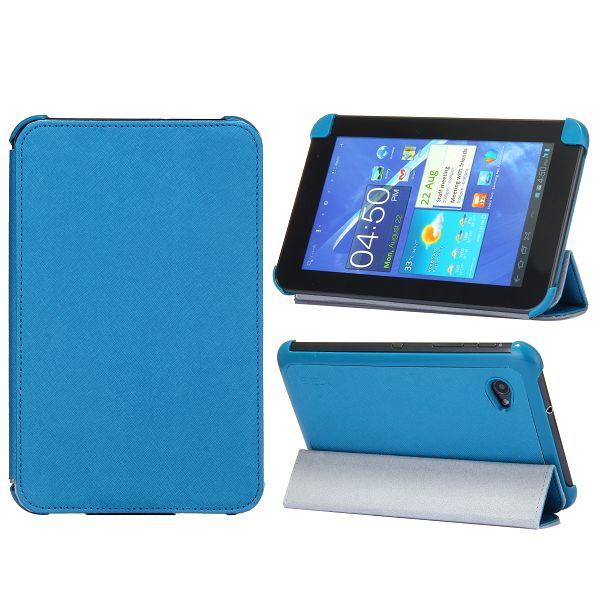 Foto Funda Galaxy Tab 2 7.0 - Cuero Stand - Azul