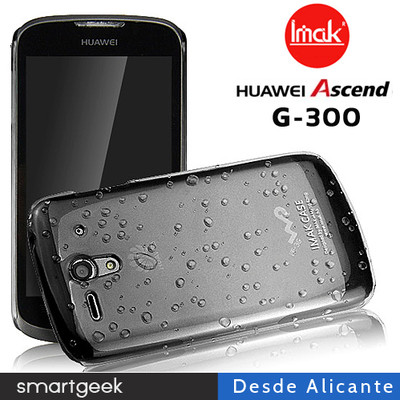 Foto Funda Imak Huawei G300 G-300 +protector De Pantalla En Espa�a Raindrops Carcasa