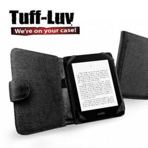 Foto Funda Kindle / Paperwhite / Touch Tuff-Luv Natural Hemp - Carbón.