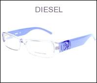 Foto Gafas de vista Diesel DV 0076 Acetato Lila Púrpura Diesel monturas para mujer