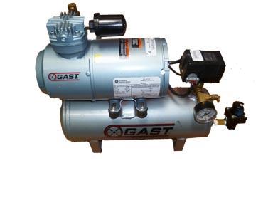 Foto Gast - gast-9972-id - Gast Oilless Air Compressor Is In Excellent C...
