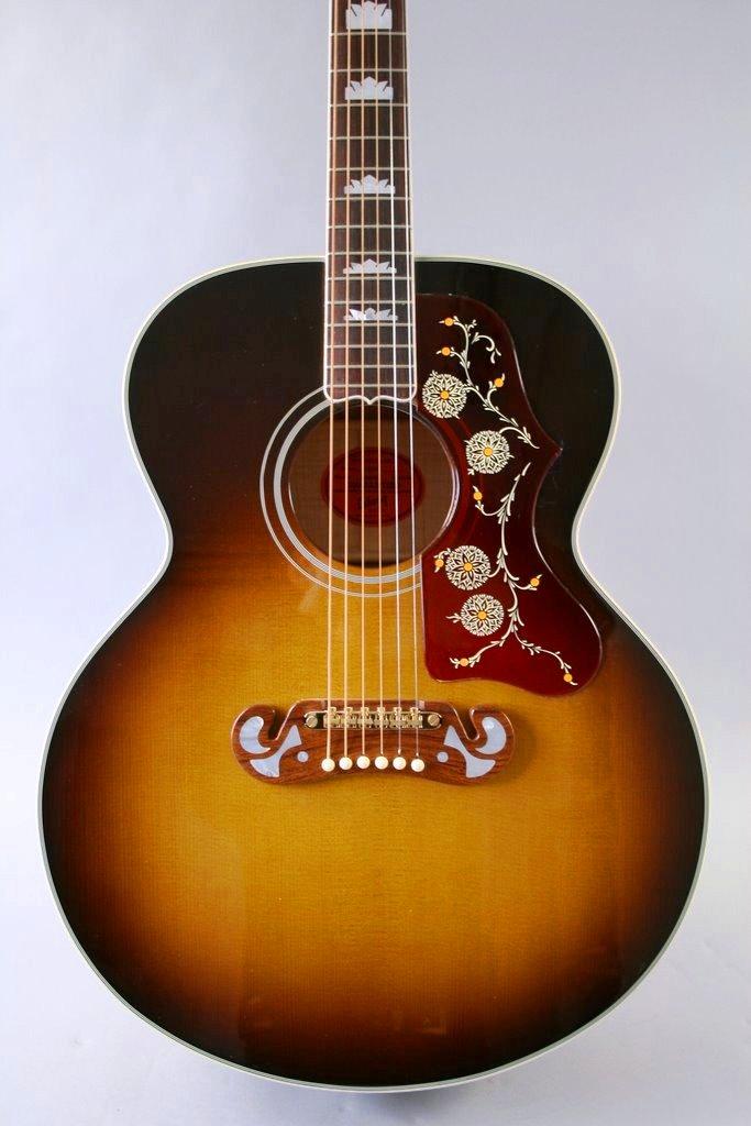Foto Gibson J-200 1960'S Vintage Sunburst Guitarra Acustica
